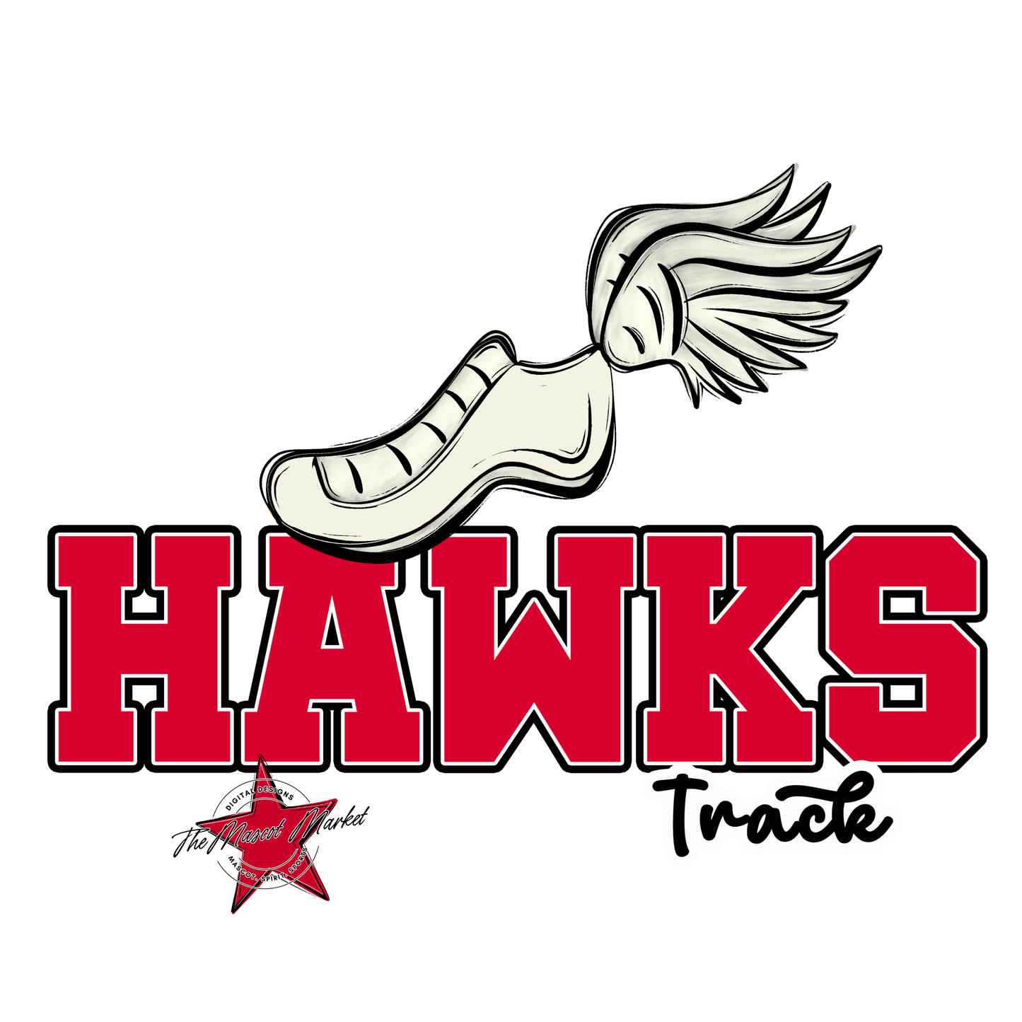 Hawks Varsity Track-Red