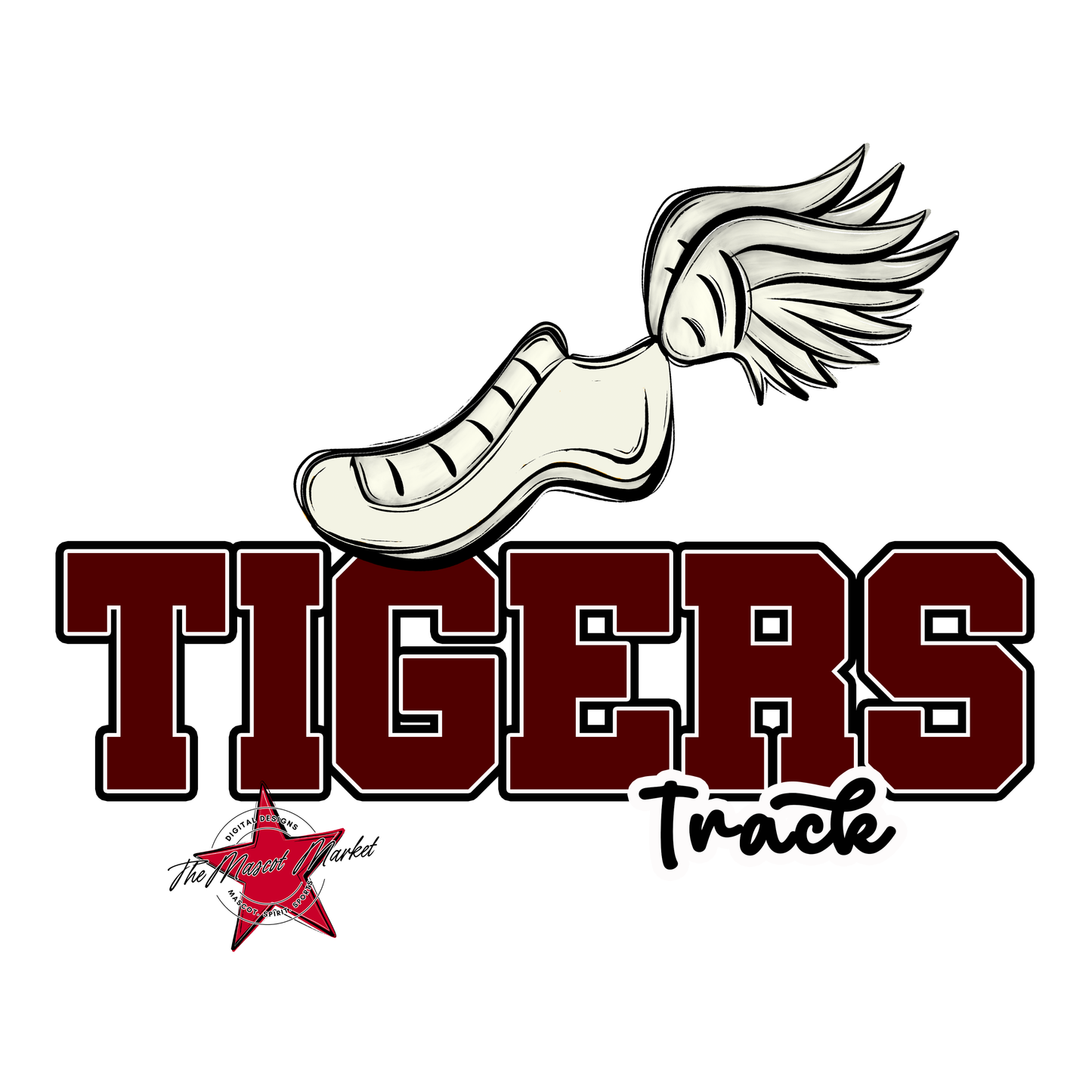 Tigers Varsity Track-Maroon