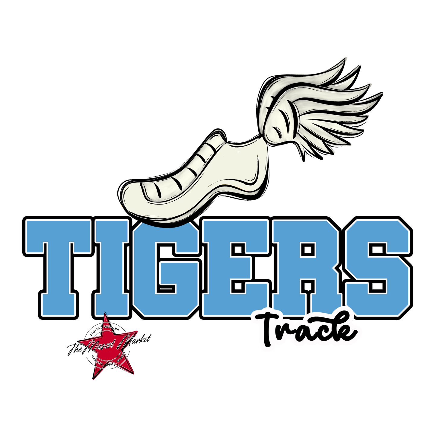Tigers Varsity Track-Carolina Blue