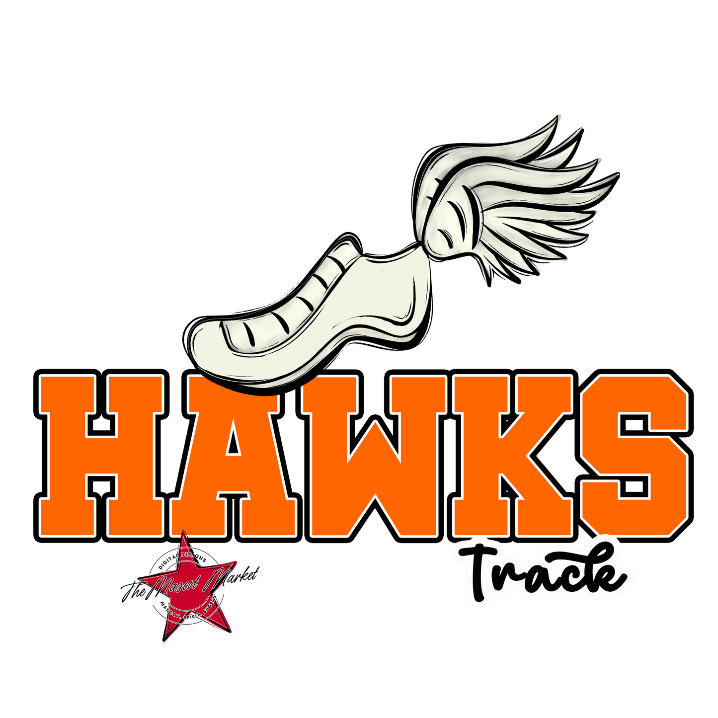 Hawks Varsity Track-Orange