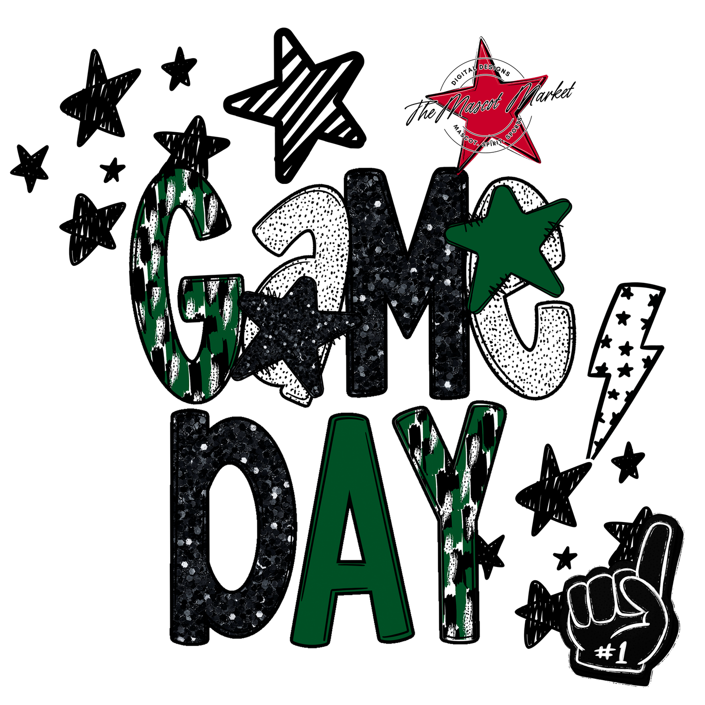Game Day Scrape Design-Green
