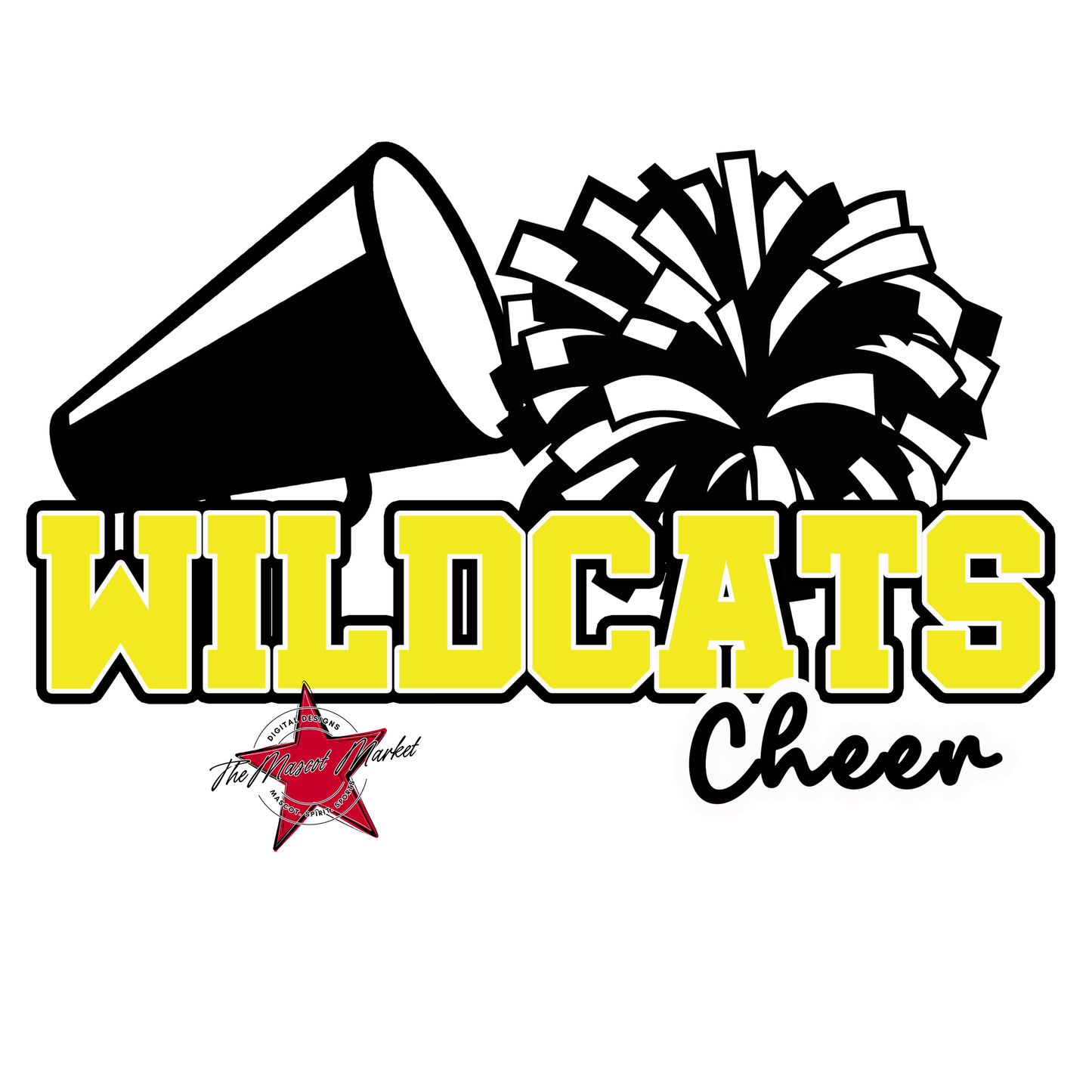 Wildcats Varsity Cheer-Bright Yellow