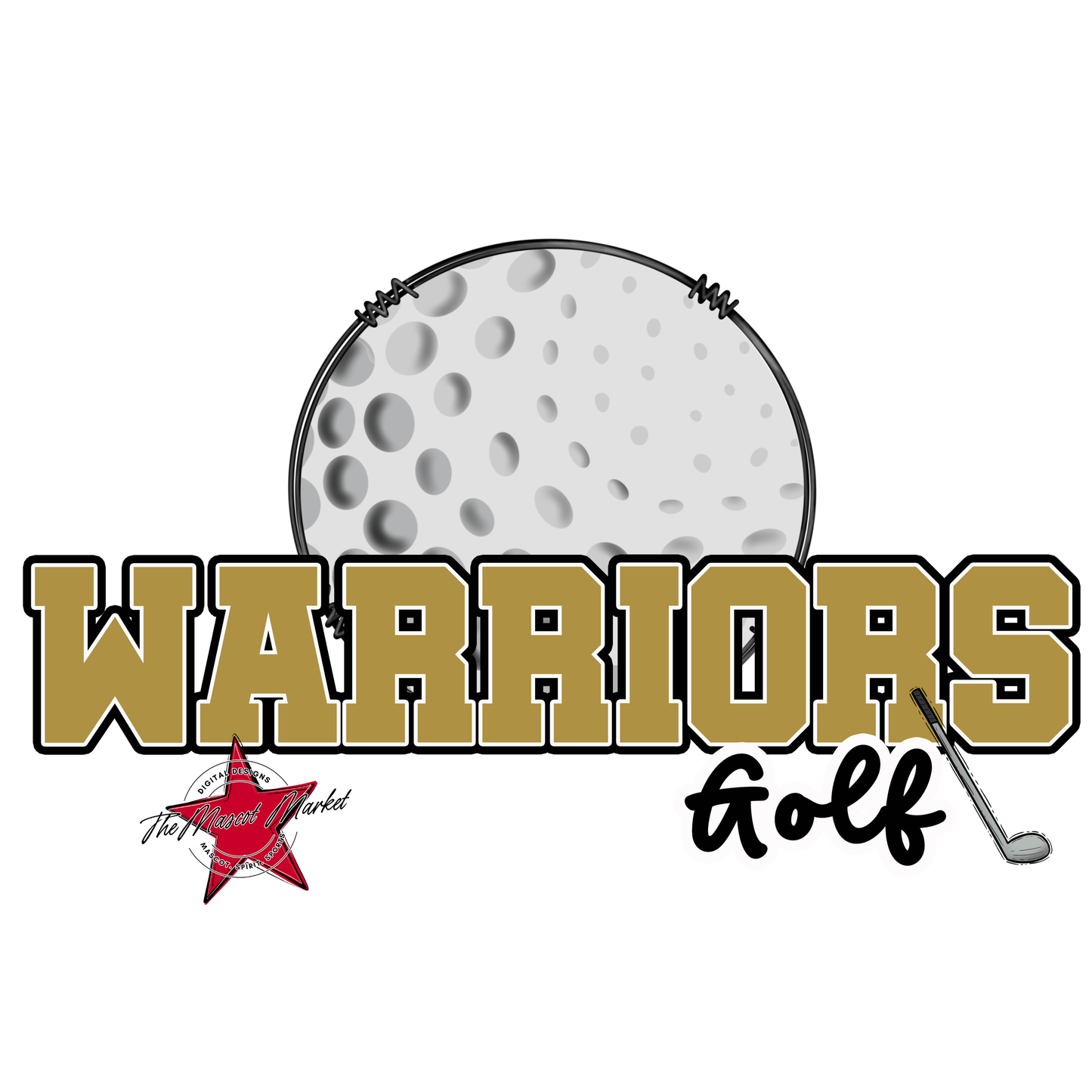 Warriors Varsity Golf-Gold