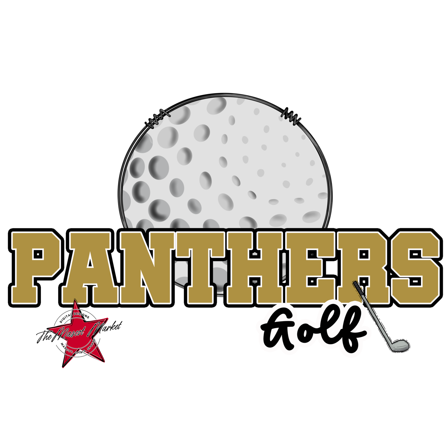 Panthers Varsity Golf-Gold