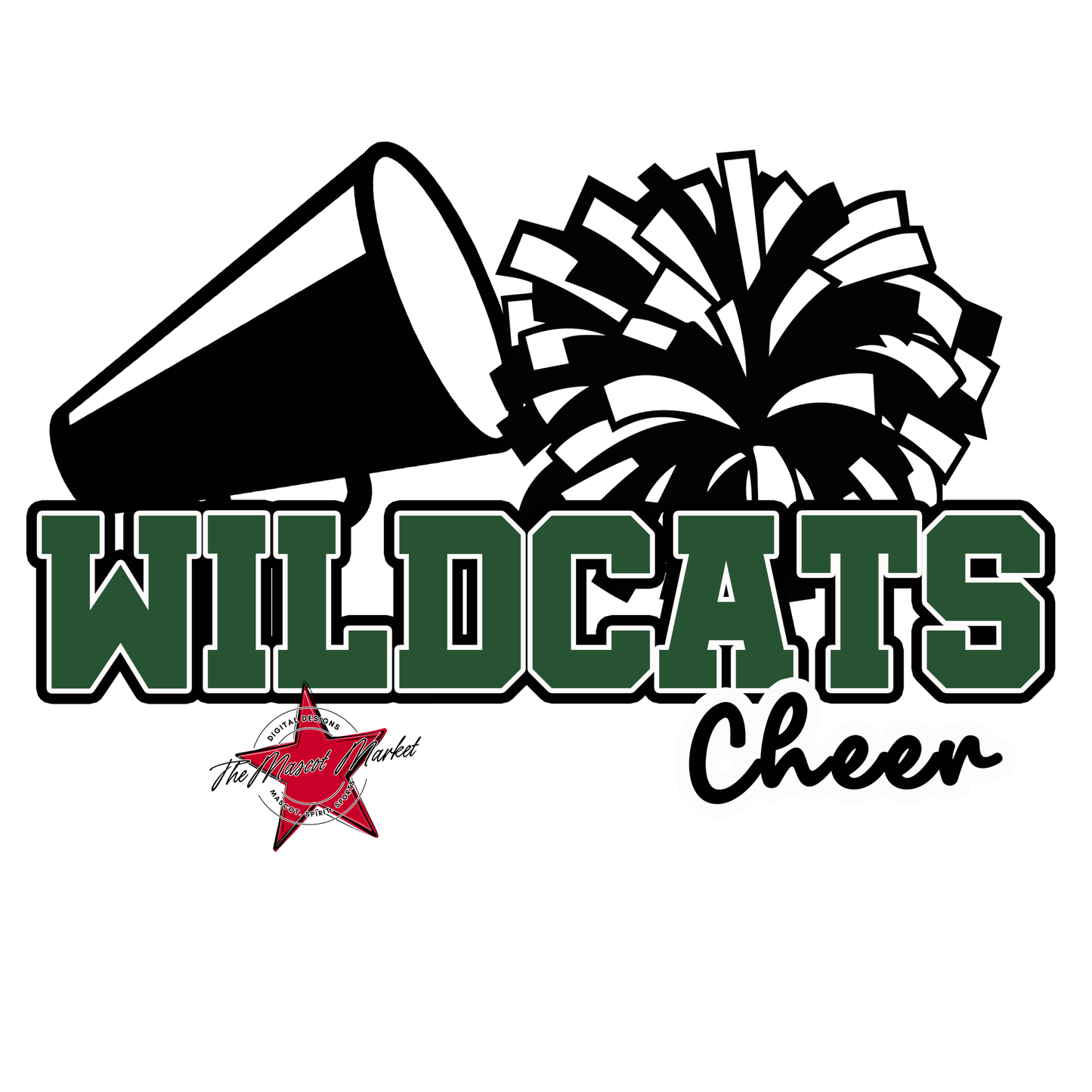 Wildcats Varsity Cheer-Green
