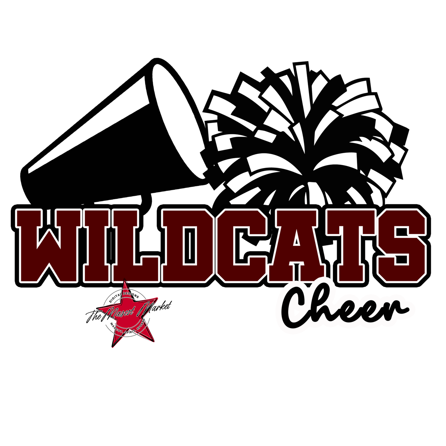 Wildcats Varsity Cheer-Maroon