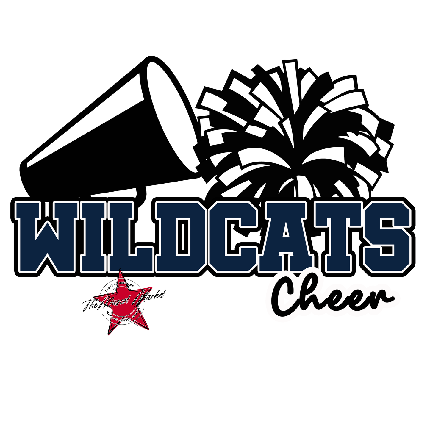 Wildcats Varsity Cheer-Navy