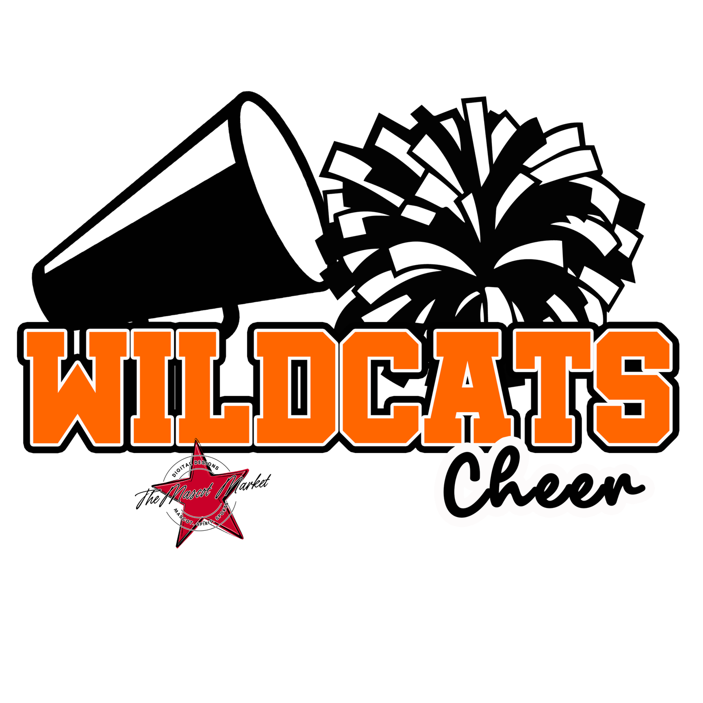 Wildcats Varsity Cheer-Orange