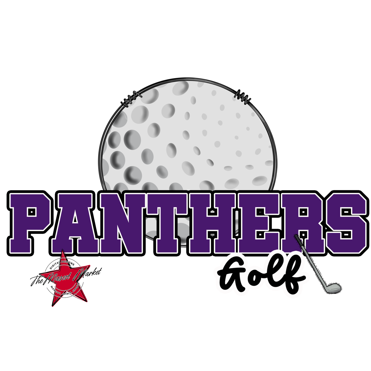 Panthers Varsity Golf-Purple