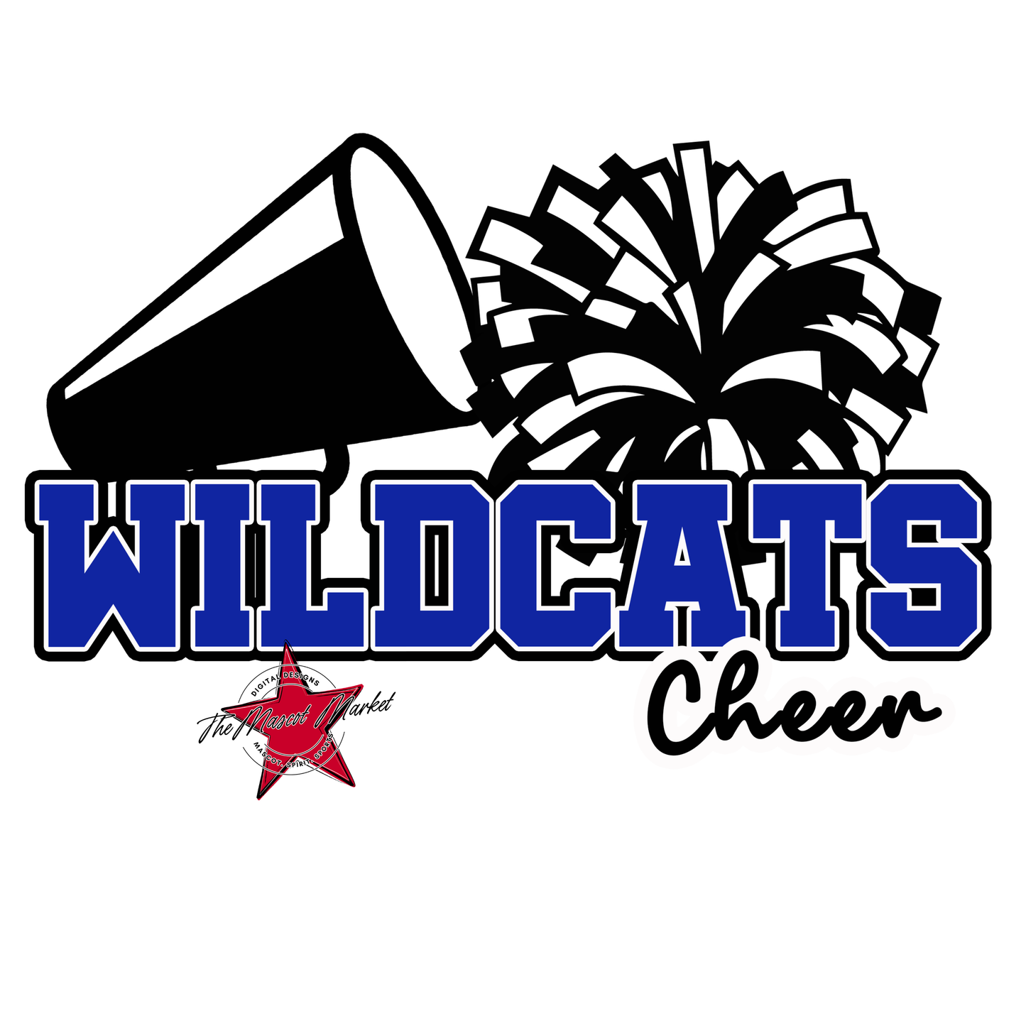 Wildcats Varsity Cheer-Royal Blue