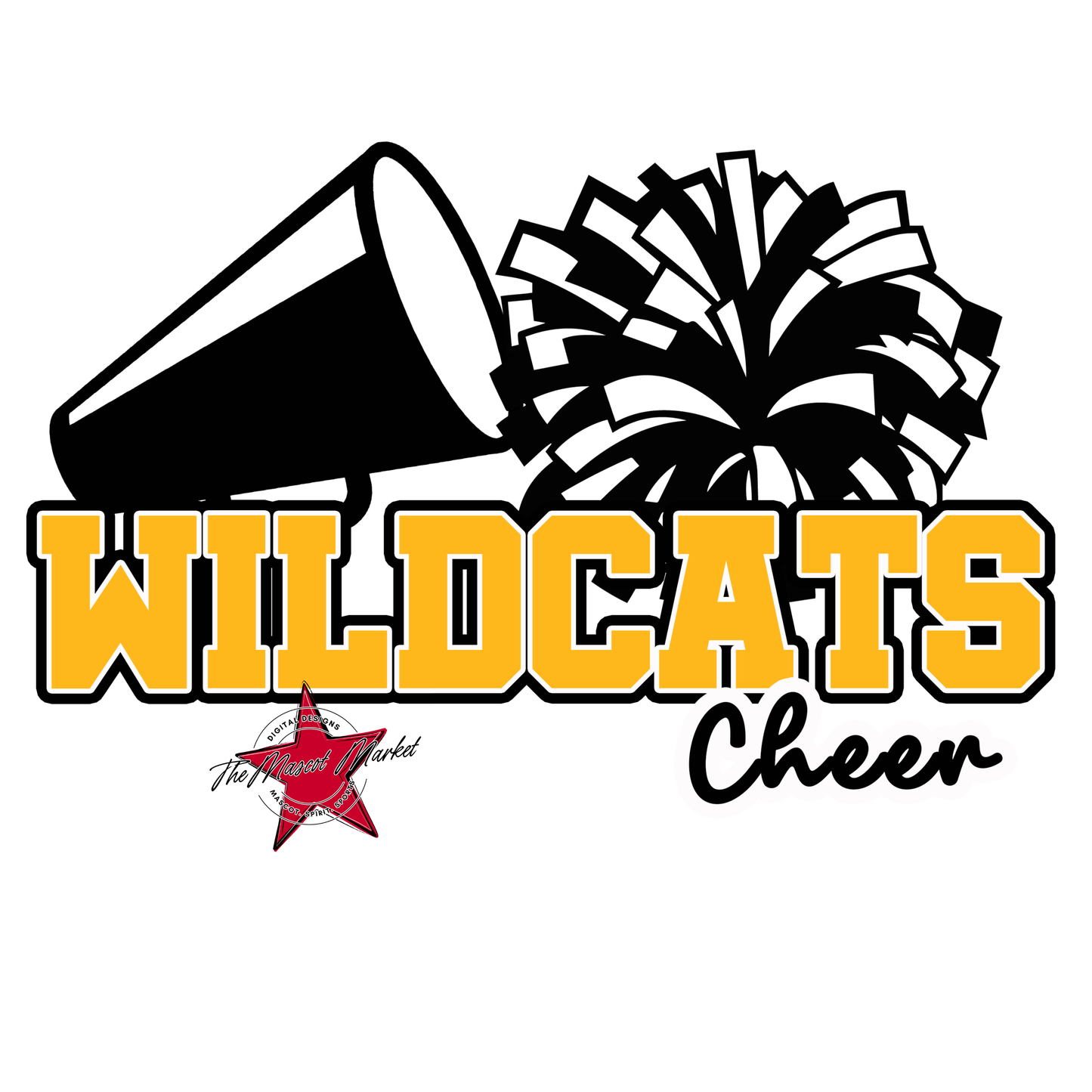 Wildcats Varsity Cheer-Yellow