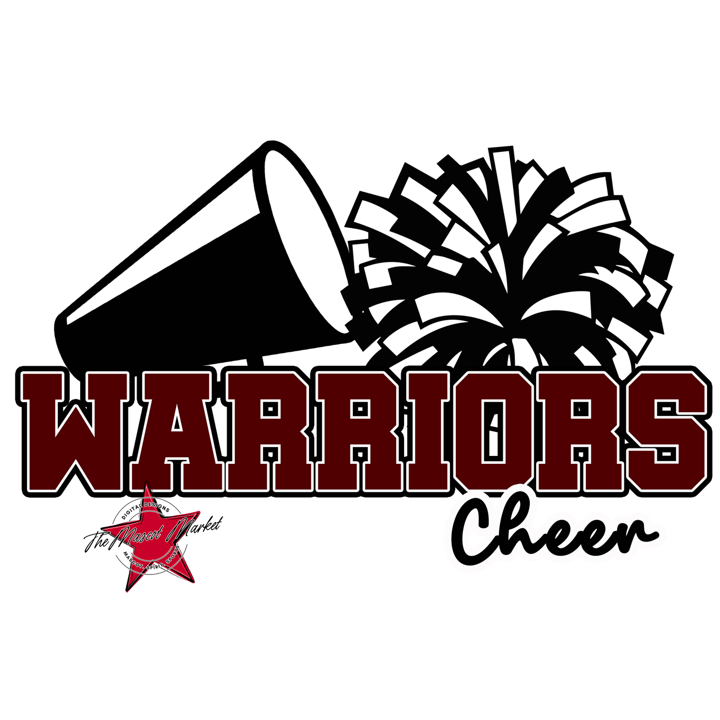 Warriors Varsity Cheer-Maroon