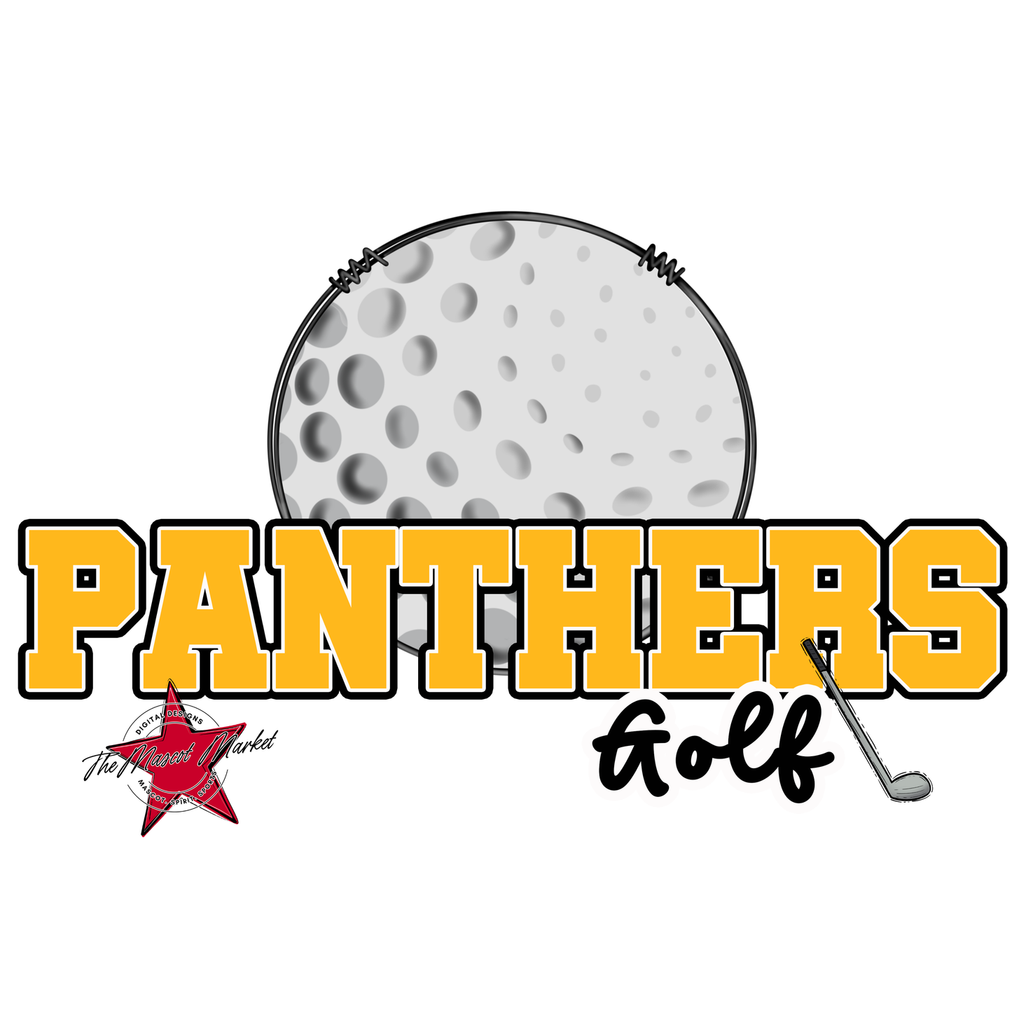 Panthers Varsity Golf-Yellow