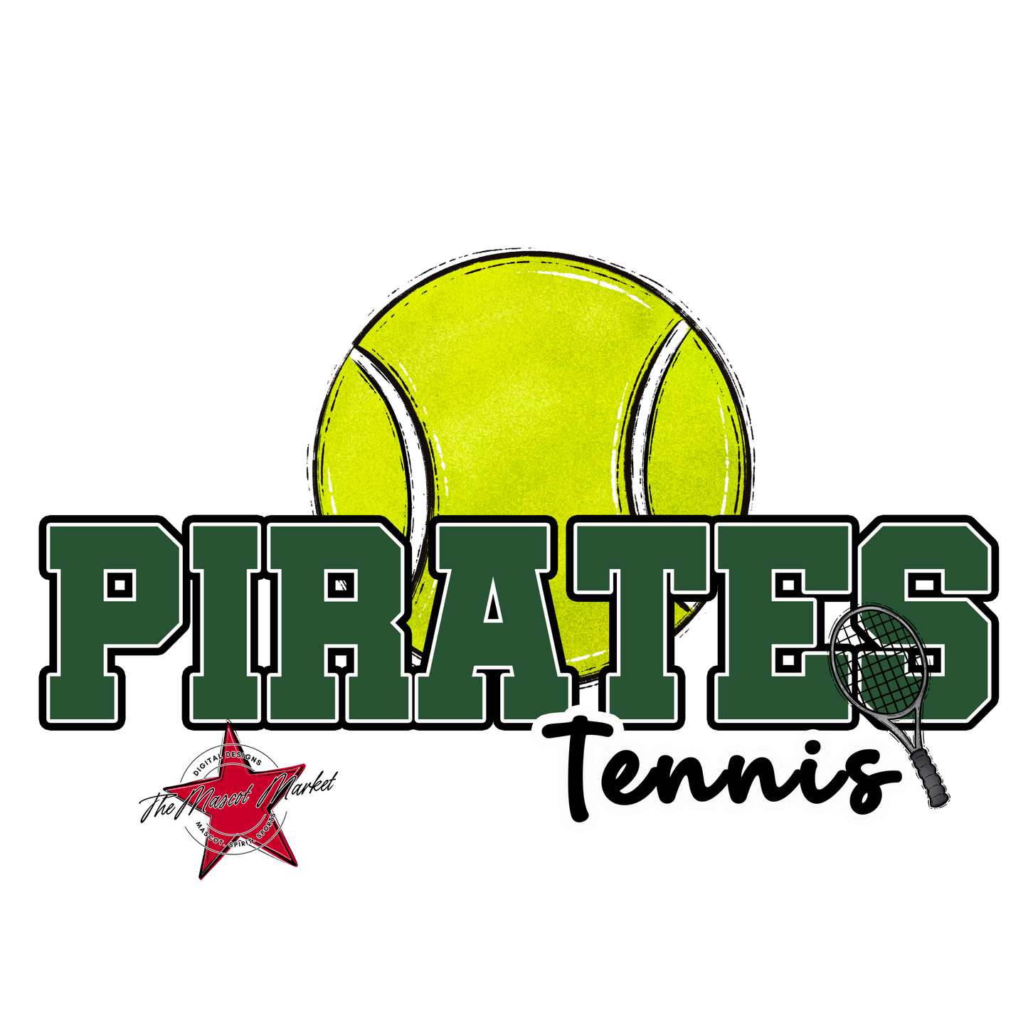 Pirates Varsity Tennis-Green