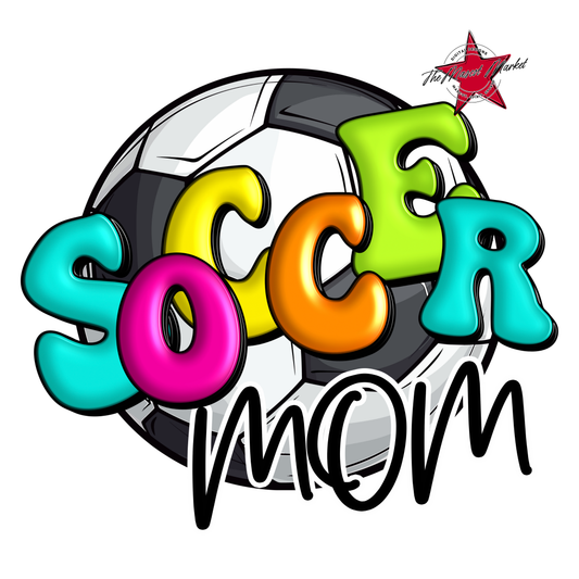 Soccer Mom Ball Colorful-Neon