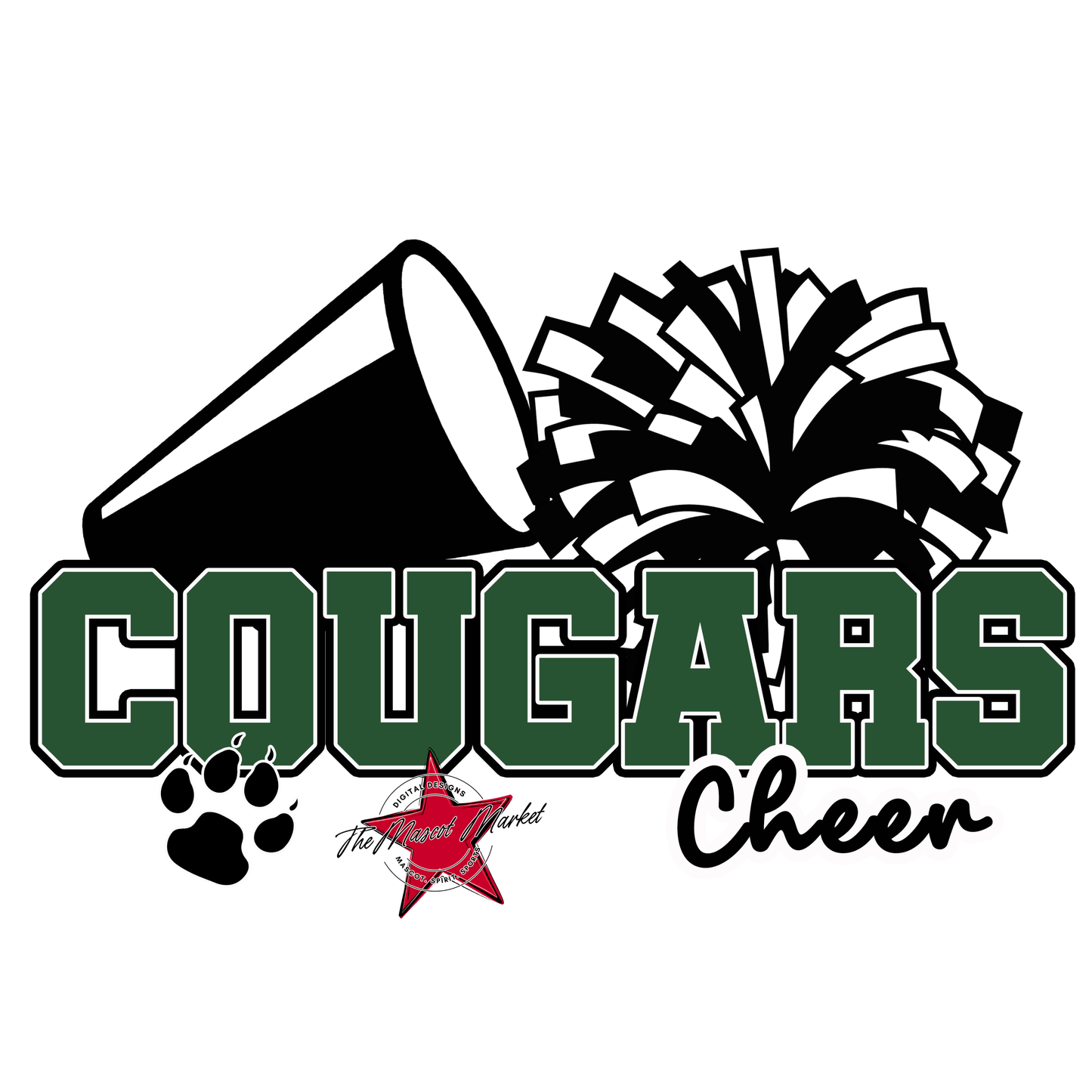 Cougars Varsity Cheer-Green