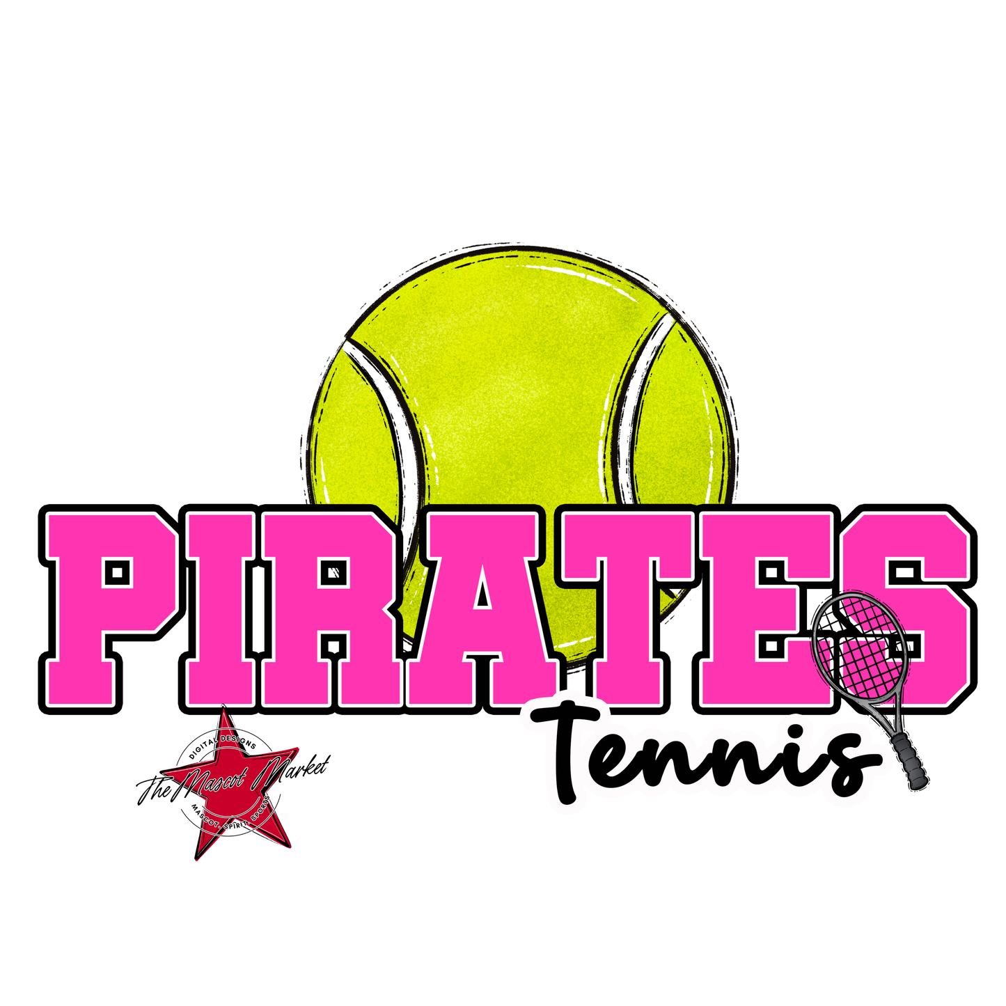 Pirates Varsity Tennis-Pink