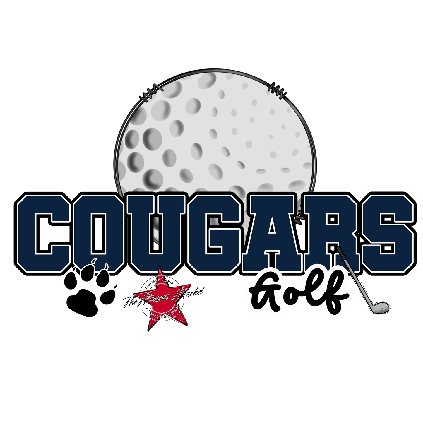 Cougars Varsity Golf-Navy