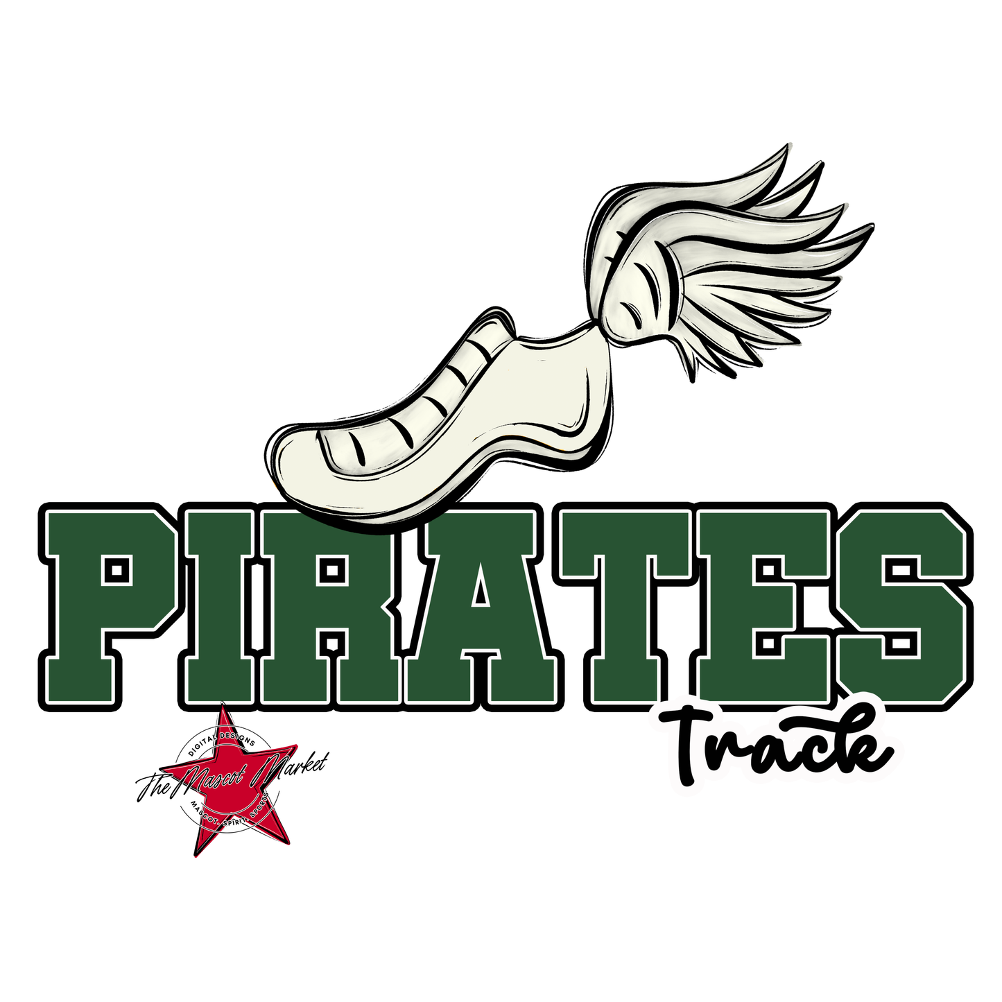 Pirates Varsity Track-Green