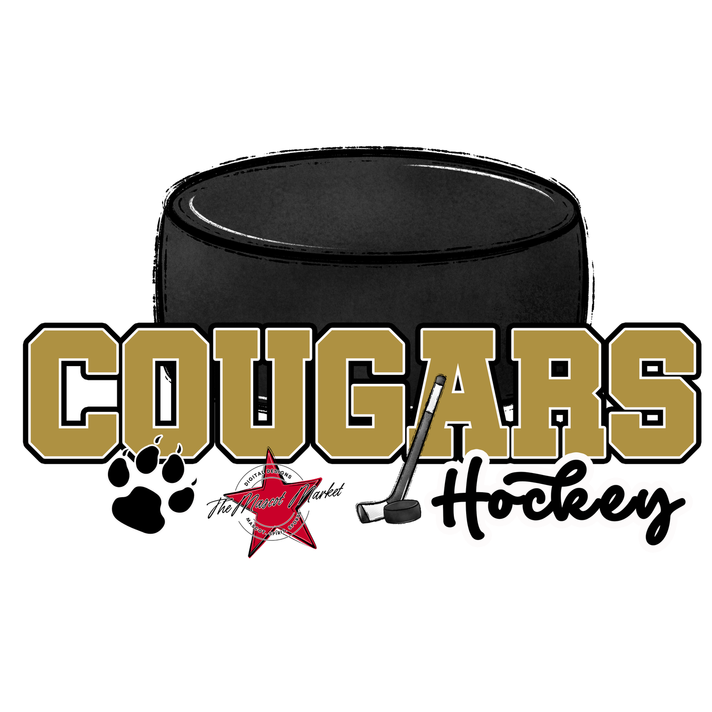 Cougars Varsity Hockey-Gold