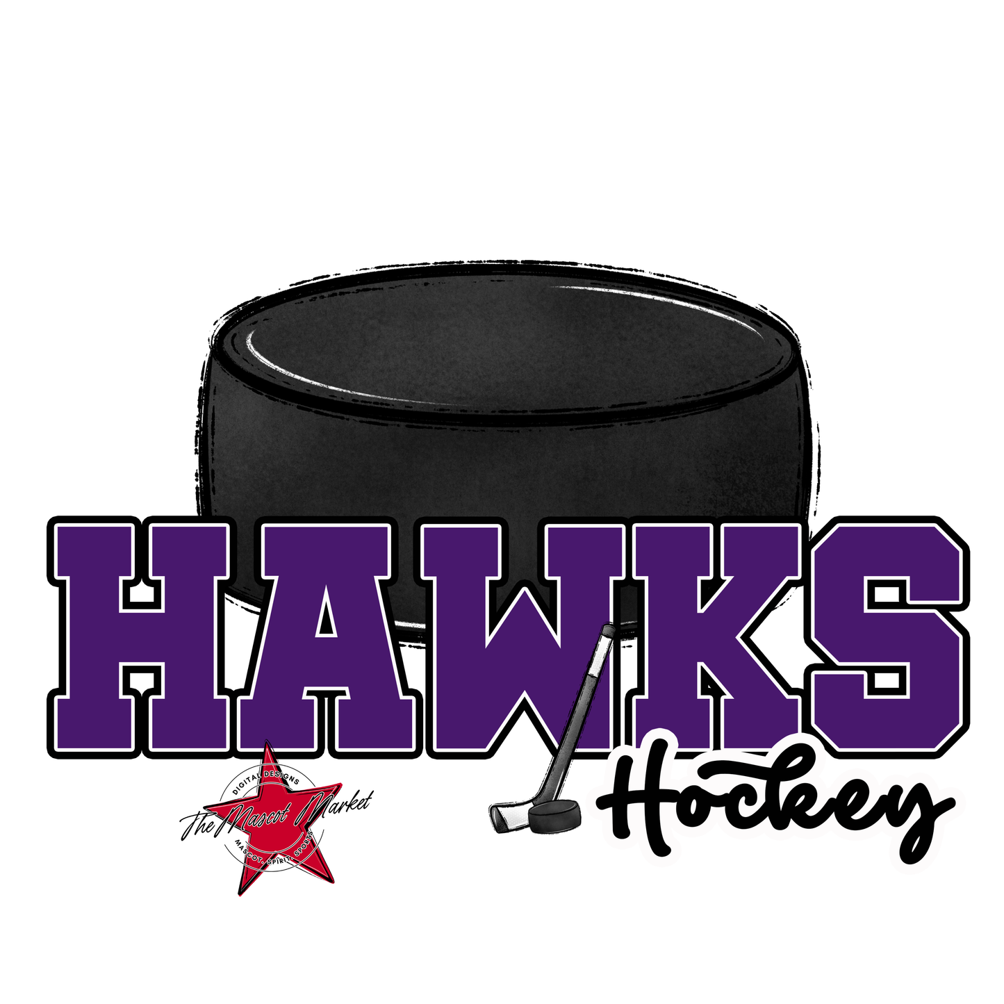 Hawks Varsity Hockey-Purple