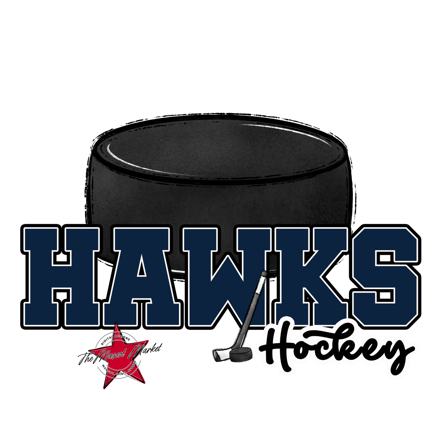 Hawks Varsity Hockey-Navy