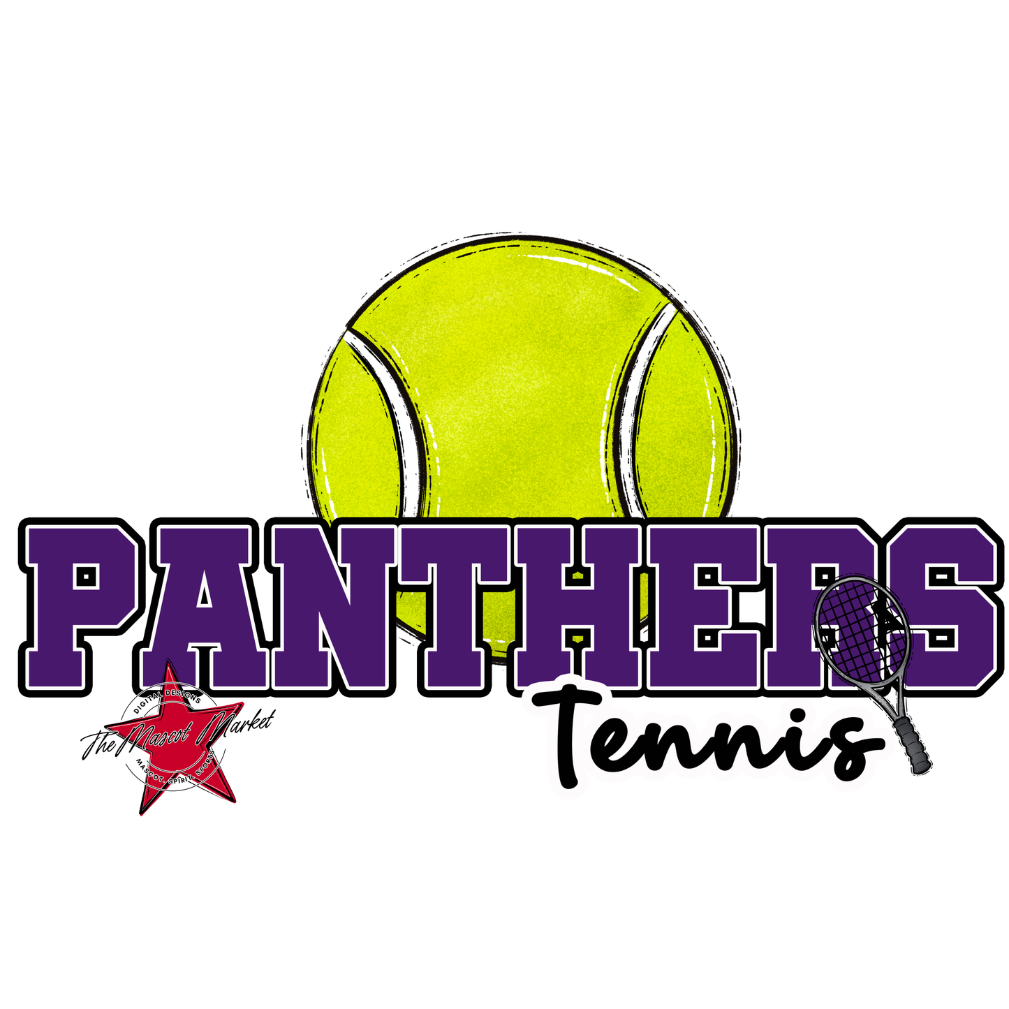 Panthers Varsity Tennis-Purple
