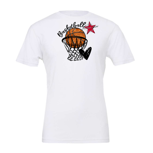 Basketball Sequins w Net-Black