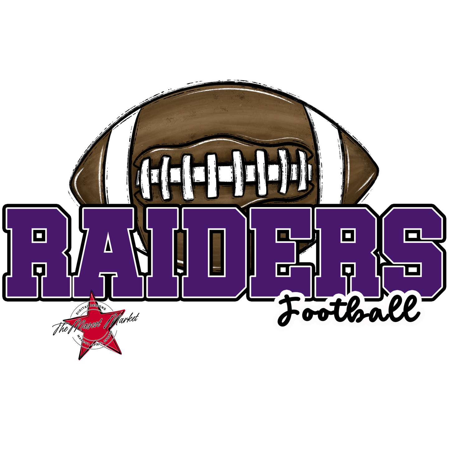 Raiders Varsity Football-Purple