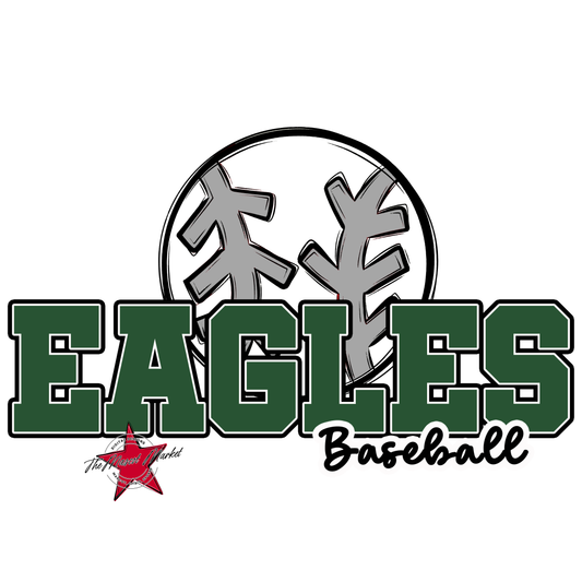 Eagles Varsity Baseball Design-Green