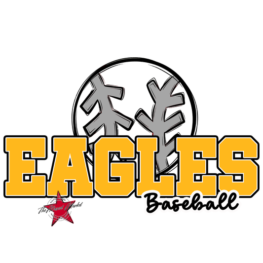 Eagles Varsity Baseball Design-Yellow