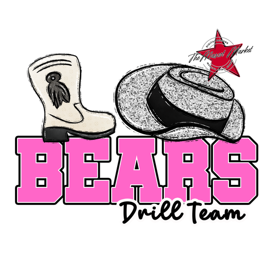 Bears Varsity Drillteam Design-Baby Pink