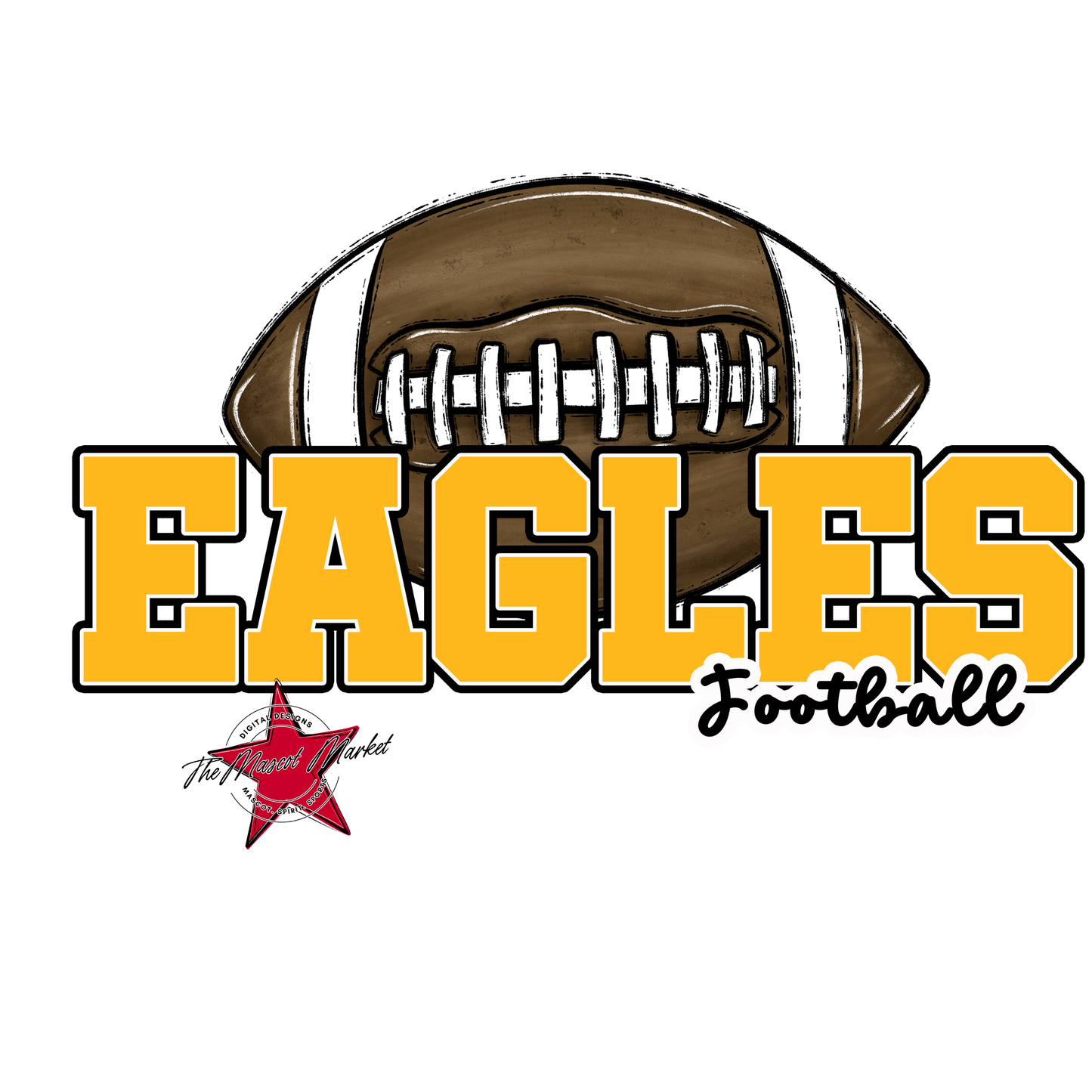Eagles Varsity Football Design-Yellow