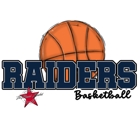Raiders Varsity Basketball-Navy