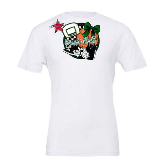 Circle Basketball Design-Green
