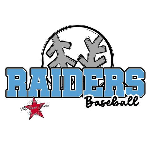 Raiders Varsity Baseball-Carolina Blue
