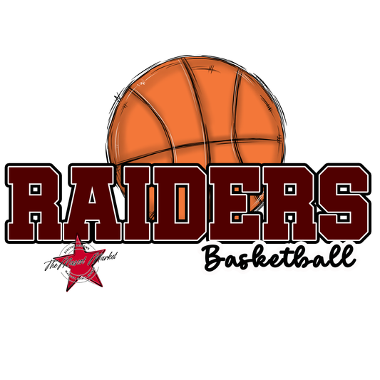 Raiders Varsity Basketball-Maroon