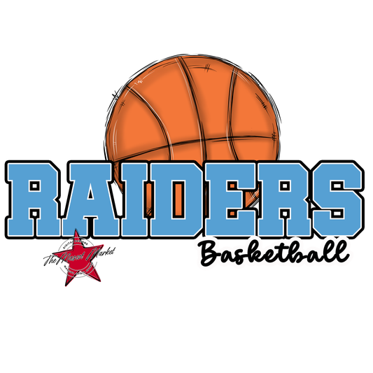 Raiders Varsity Basketball-Carolina Blue