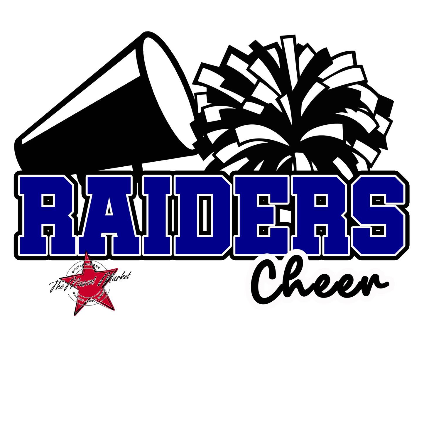 Raiders Varsity Cheer-Blue
