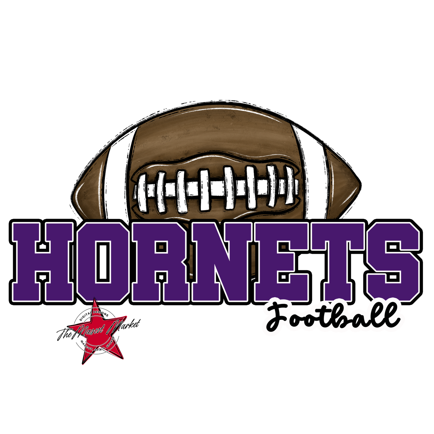 Hornets Varsity Football-Purple