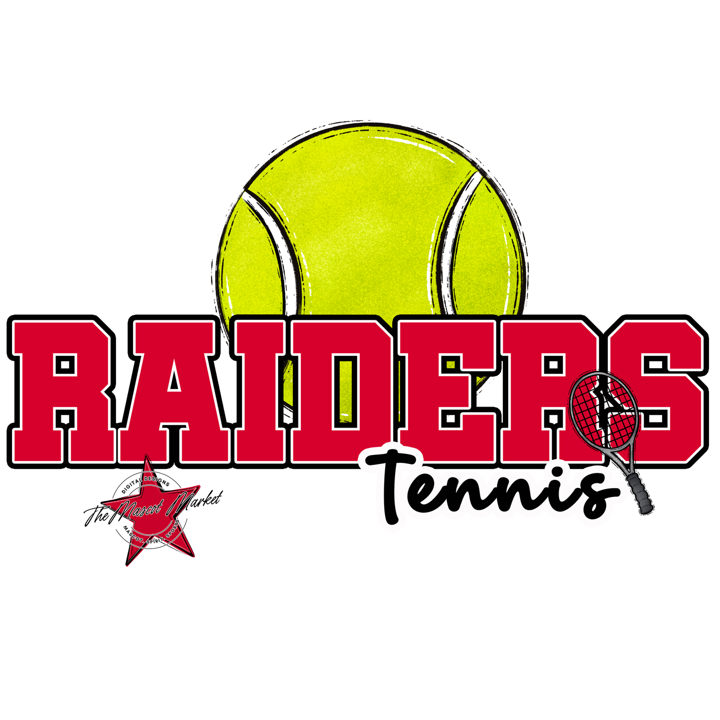 Raiders Varsity Tennis-Red