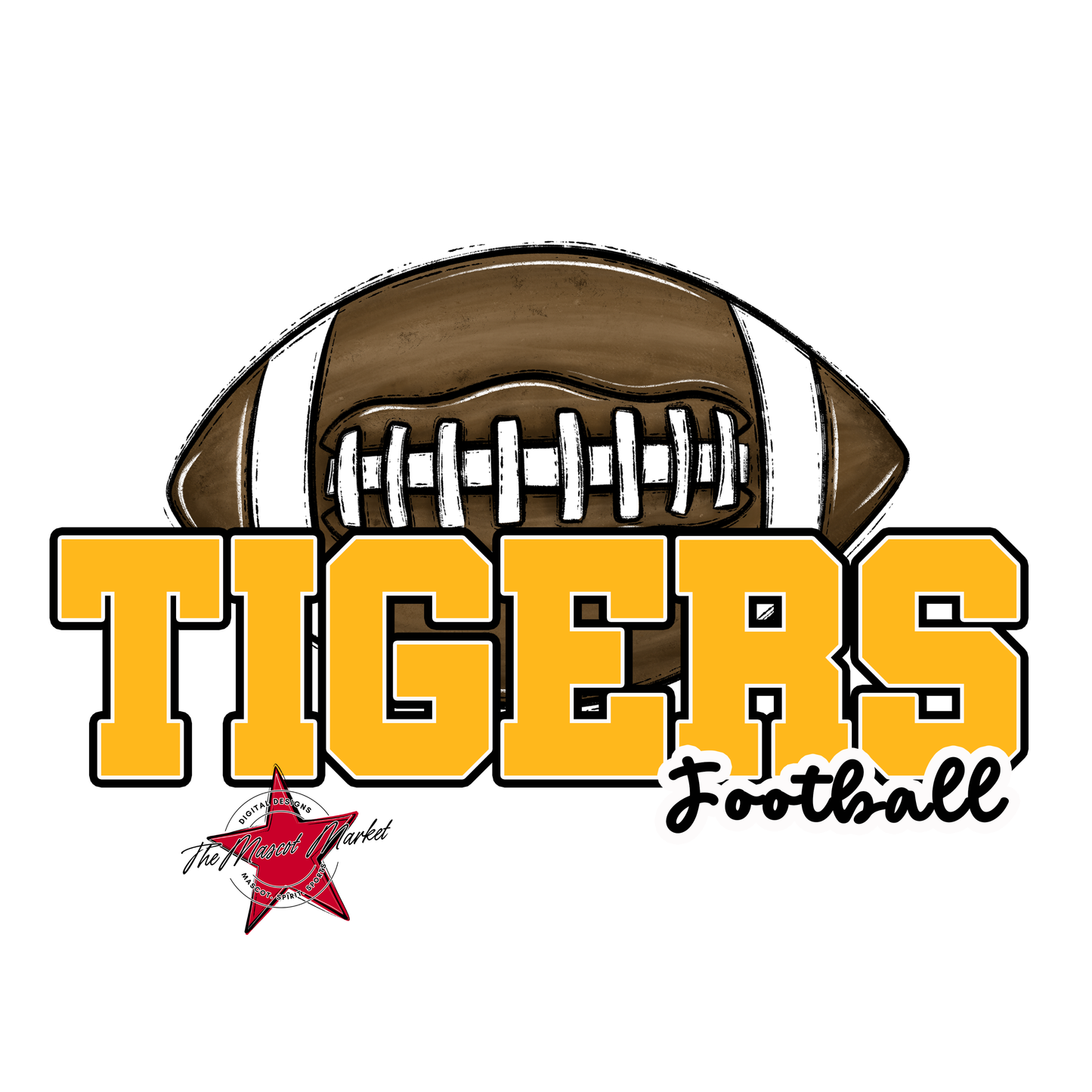 Tigers Varsity Football-Yellow