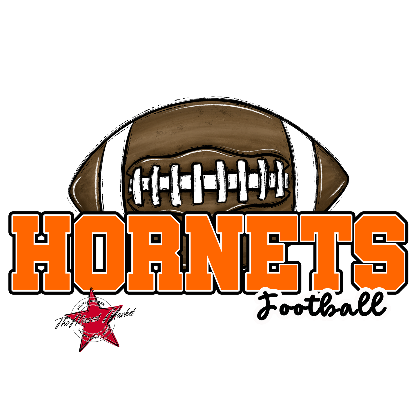 Hornets Varsity Football-Orange