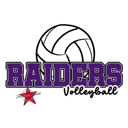 Raiders Varsity Volleyball-Purple