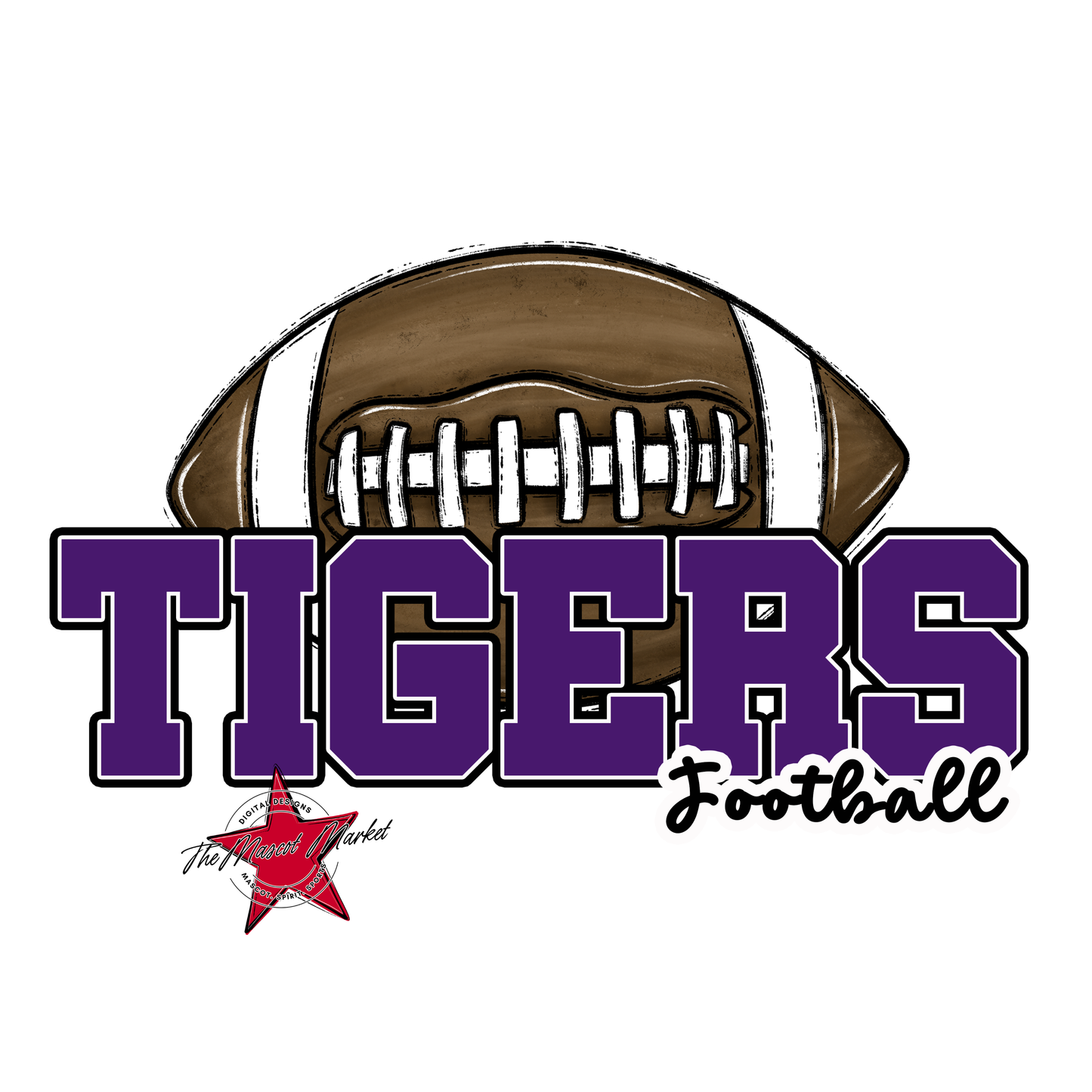 Tigers Varsity Football-Purple