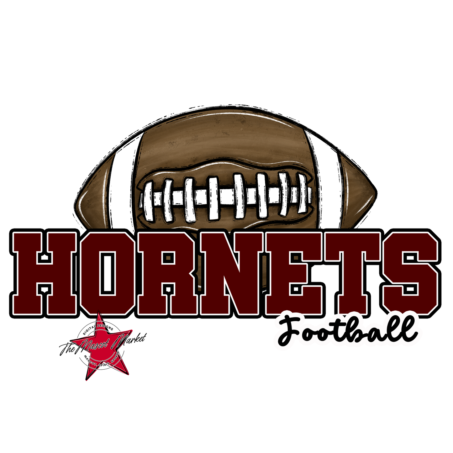 Hornets Varsity Football-Maroon