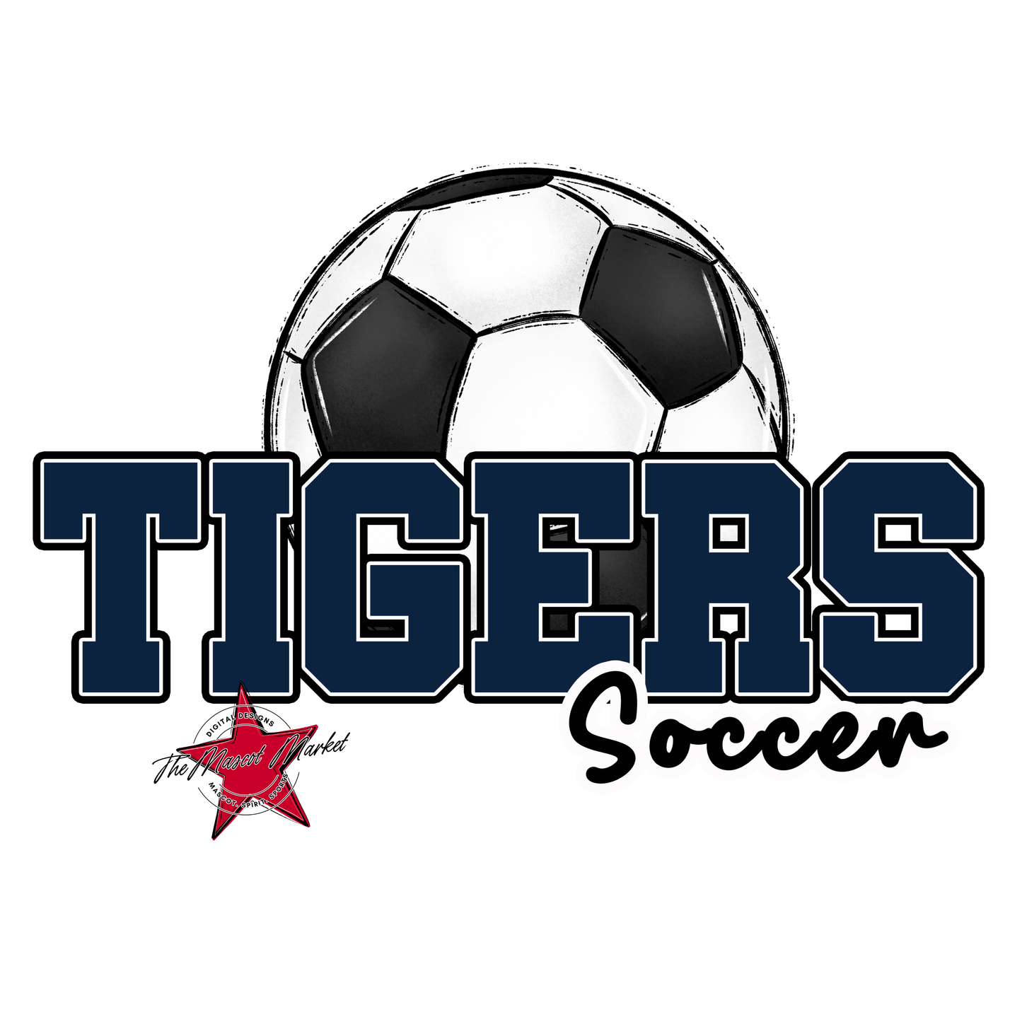 Tigers Varsity Soccer-Navy
