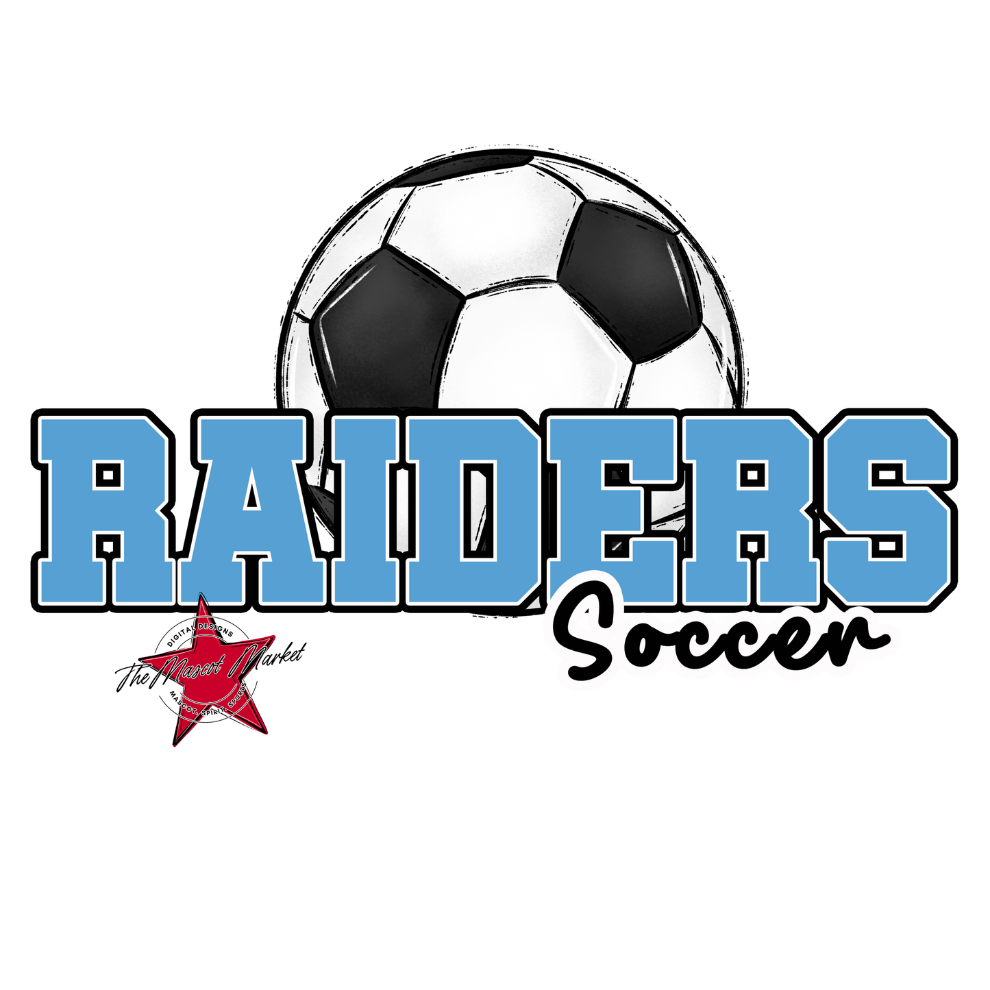 Raiders Varsity Soccer-Carolina Blue