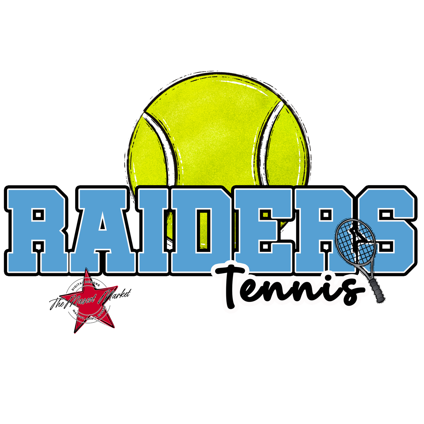 Raiders Varsity Tennis-Carolina Blue