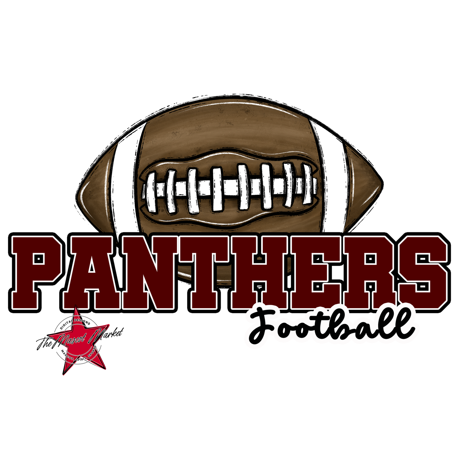 Panthers Varsity Football-Maroon